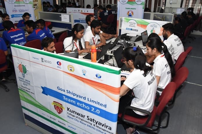 Kunwar Satya Vira College of Engineering and Management Bijnor Hackathon photo 7